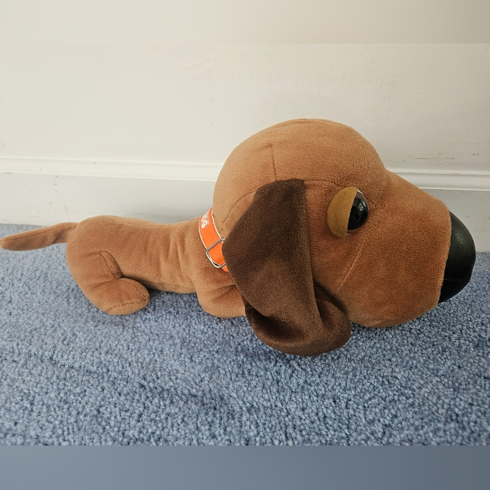2002 The Dog Artlist Collection Dachshund Big Head Nose Plush Stuffed Animal